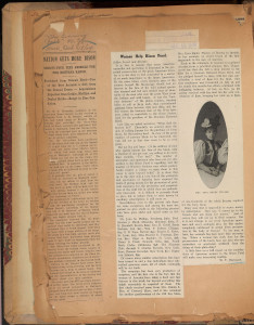 Scanned page from Founding of two national bison herds. Hornaday scrapbook collection on the history of wild life protection and extermination. Vol. 2. WCS Archives Collection 1007.