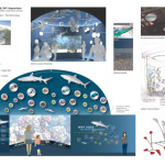 Graphical renderings of the “Ocean Wonders” exhibit and features at the NY Aquarium. Image courtesy of Naomi Pearson, EGAD at WCS.